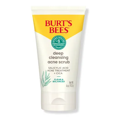 Burt's Bees Clear and Balanced Deep Cleansing Acne Scrub