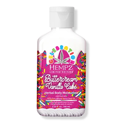 Buttercream Vanilla Cake Herbal Body Moisturizer - 2.25 oz