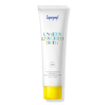 Supergoop! Unseen Sunscreen Body SPF 40 Invisible Sun Protection