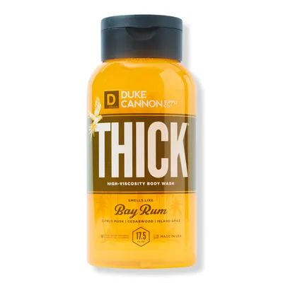 Duke Cannon Supply Co THICK Bay Rum High-Viscosity Body Wash