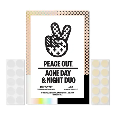Peace Out Salicylic Acid Day & Night Duo
