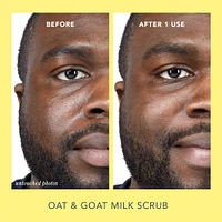 Milk Scrub Oat and Goat Milk Exfoliating Facial Cleanser - 3.0 oz