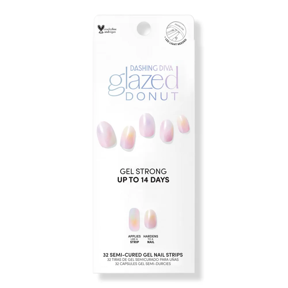 Dashing Diva Glazed Donut Gel Nail Strips