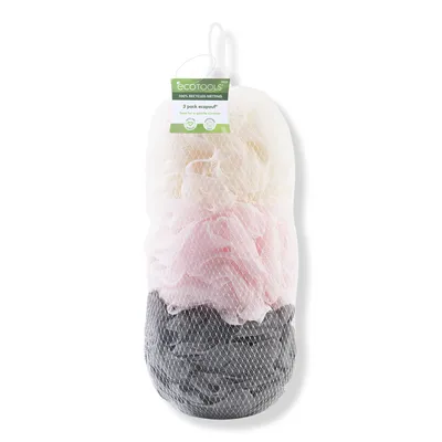 EcoTools 3 Pack Delicate EcoPouf Loofahs