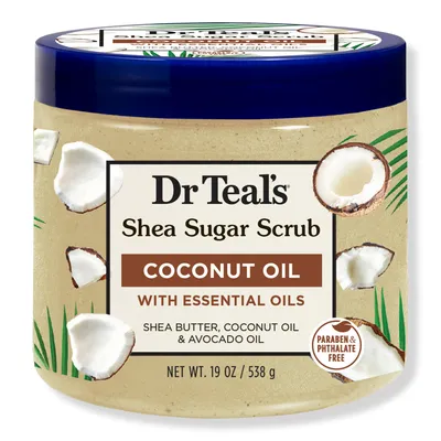 Dr Teal's Shea Sugar Body Scrub with Coconut Oil and Essential Oils