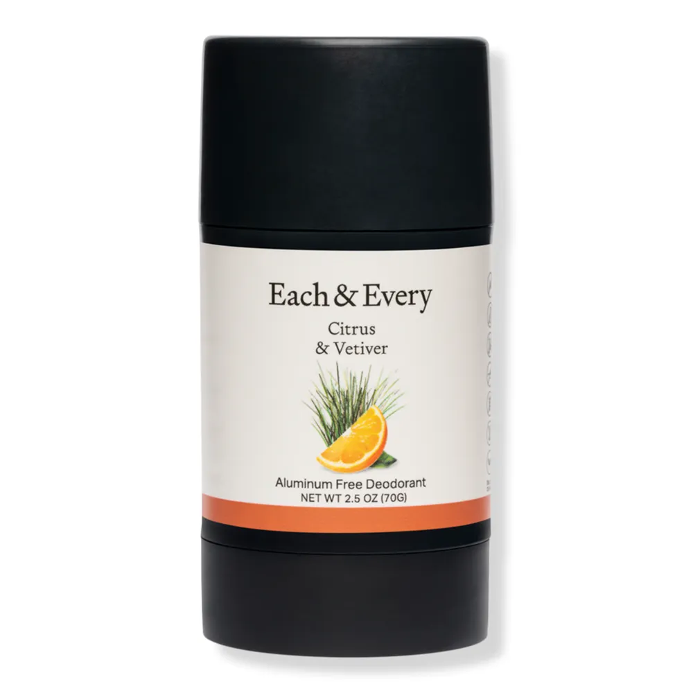Each & Every Citrus Vetiver Worry Free Natural Deodorant