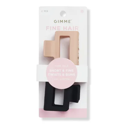 GIMME beauty Fine Hair - Black & Rose Claw Clip