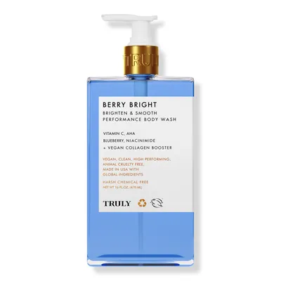 Truly Berry Bright Brighten & Smooth Pigment Treatment Body Wash