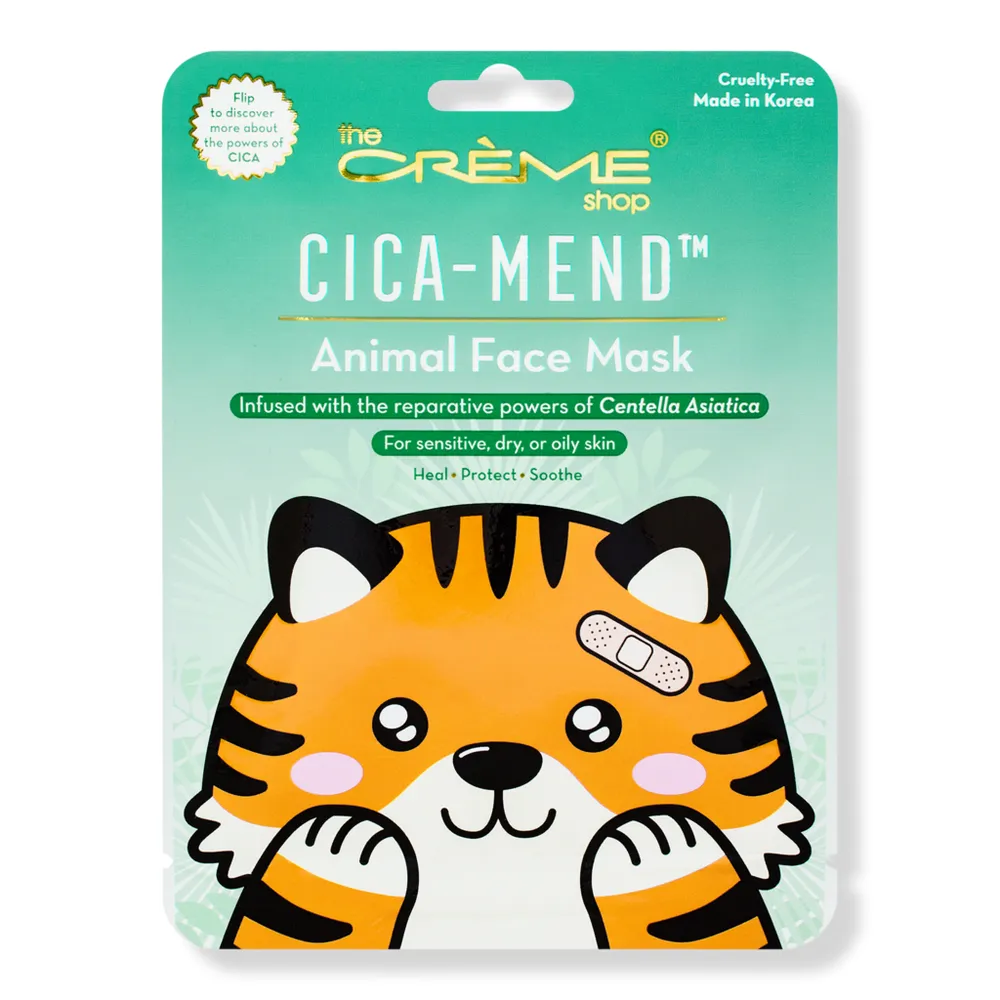 The Creme Shop Cica-Mend - Animated Tiger Face Mask