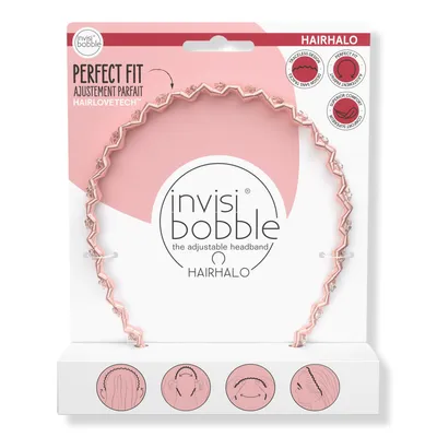 Invisibobble HAIRHALO Adjustable Headband - Pink Sparkle