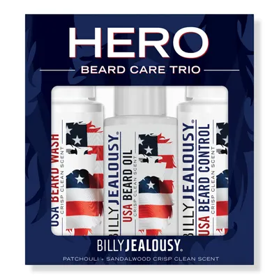 Billy Jealousy Hero Beard Trio Kit