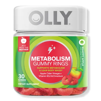 OLLY Metabolism Gummy Rings with Apple Cider Vinegar