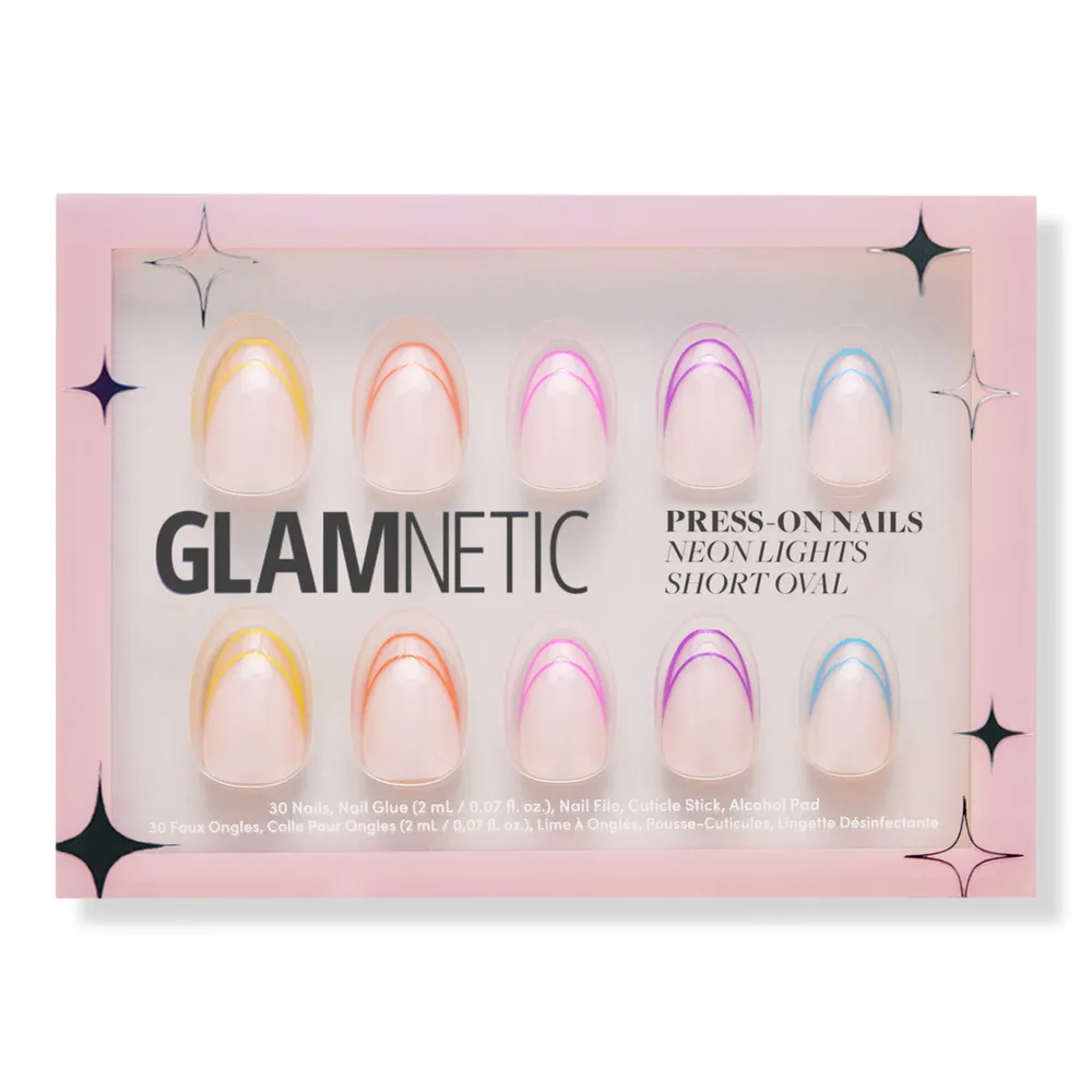 Glamnetic Neon Lights Press-On Nails