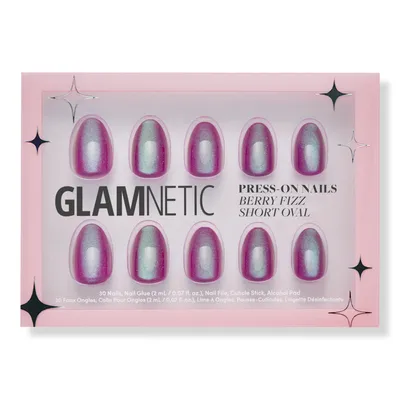 Glamnetic Berry Fizz Press-On Nails