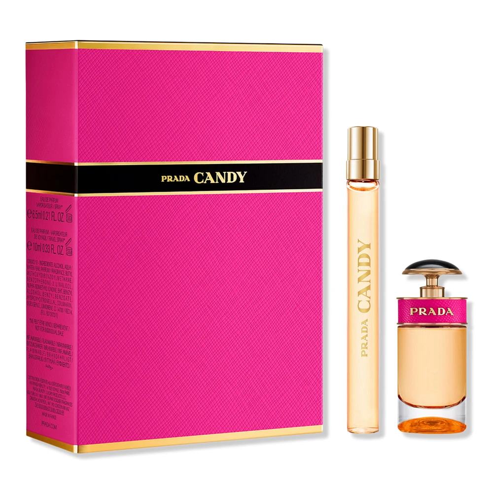 Prada Candy Eau de Parfum Mini And Travel Spray Set