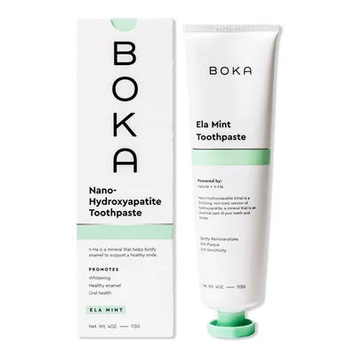 BOKA Ela Mint Nano-Hydroxyapatite (n-Ha) Natural Toothpaste