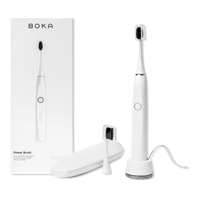BOKA Rechargeable Sonic Power Brush 2.0 w/ Activated Charcoal Bristles
