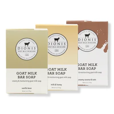 Dionis Warm & Sweet Goat Milk Bar Soap Set