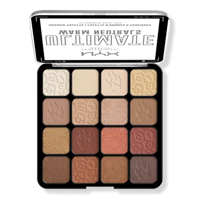 NYX Professional Makeup Ultimate Color Shadow Palette Warm Neutrals