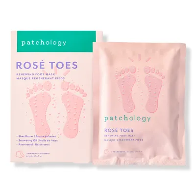Patchology Rose Toes Renewing Heel & Foot Mask