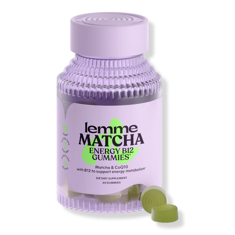 Lemme Matcha: Energy B12 Gummies