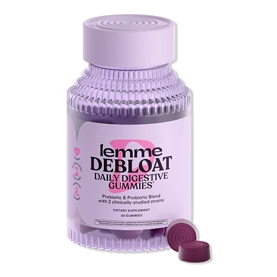 Debloat: Daily Digestive Gummies - 60 ct
