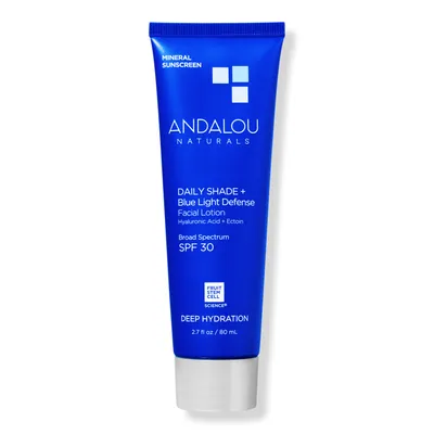 Andalou Naturals Deep Hydration Daily Shade + Blue Light Defense SPF 30