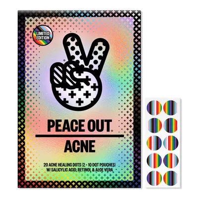 Peace Out Pride Limited Edition Salicylic Acid Acne Healing Dots