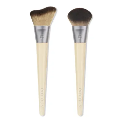 EcoTools New Natural Blush & Highlight Makeup Brush Duo