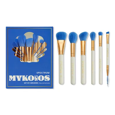 Spectrum Mykonos 6-Piece Makeup Brush Set