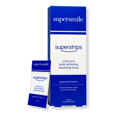 Supersmile Superstrips Professional Teeth Whitening Dissolving Strips