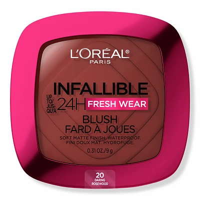 Infallible 24H Fresh Wear Soft Matte Blush - 20 Daring Rosewood