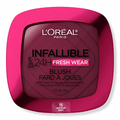 Infallible 24H Fresh Wear Soft Matte Blush - 15 Legendary Berry