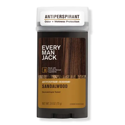 Every Man Jack Sandalwood Men's Antiperspirant Deodorant
