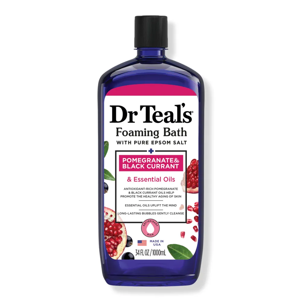 Dr Teal's Foaming Bath with Pomegranate Oil & Black Currant