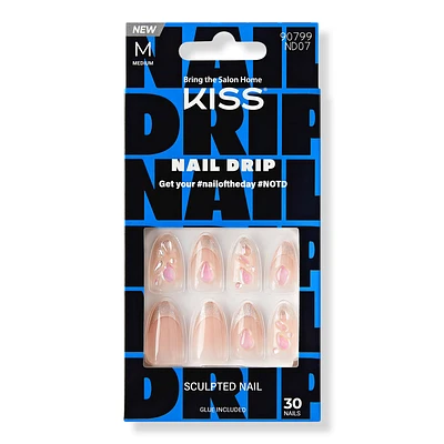 Nail Drip Glue-On Fake Nails - SOS Drip