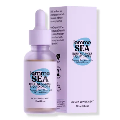 Lemme Sea Moss: Irish Sea Moss Beauty Liquid Drops
