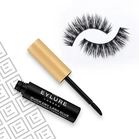 Quick Dry Eyelash Glue, Black Finish - Black