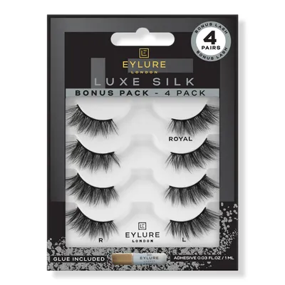 Eylure Luxe Silk Royal Eyelashes Multipack