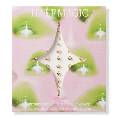 HALF MAGIC Crystalline Nude Self-Adhesive Face Gems