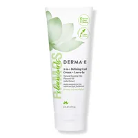 DERMA E Alba Ramos Clean Curls 2-In-1 Defining Curl Cream + Leave-In Treatment