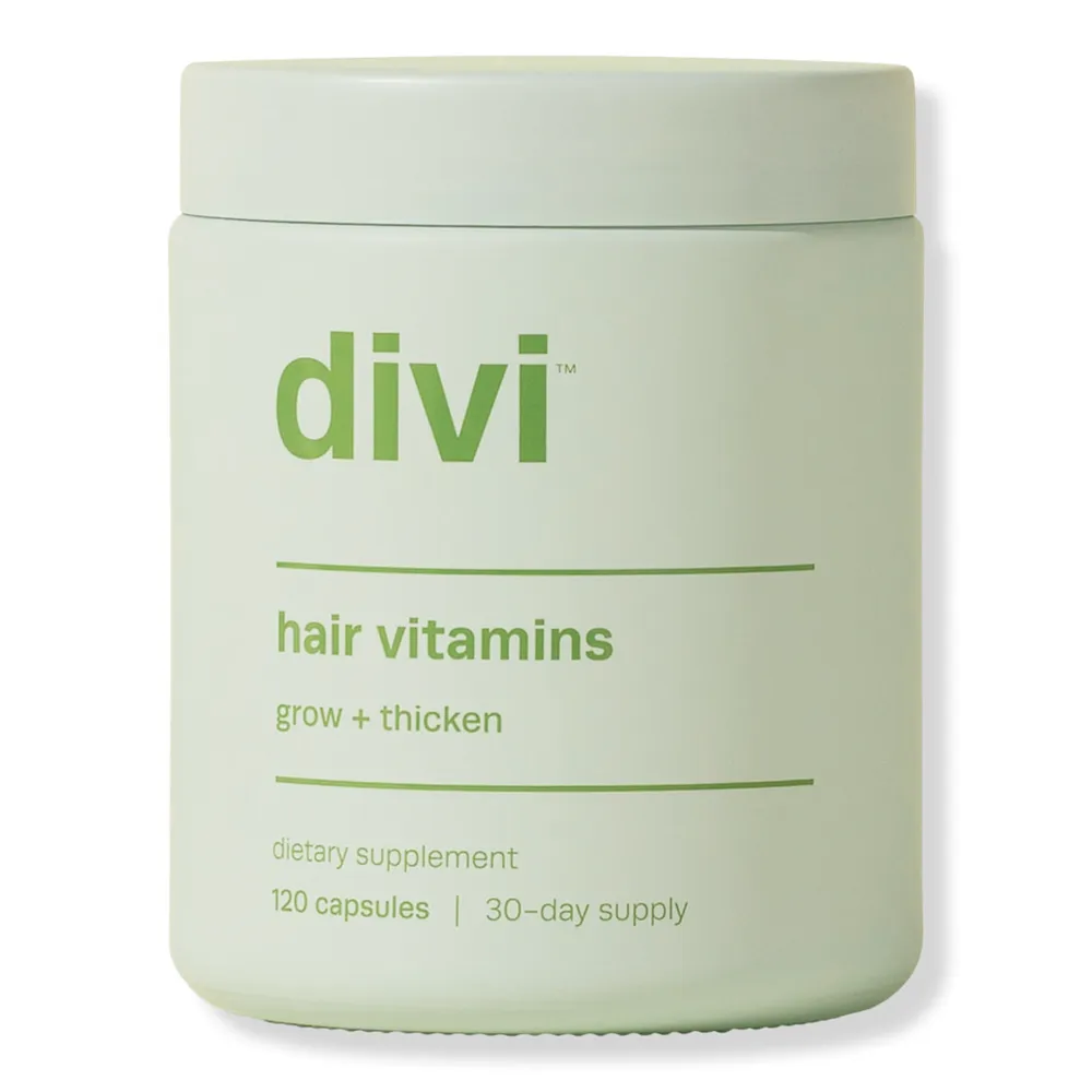 Divi Hair Vitamin and Supplement, Grow + Thicken