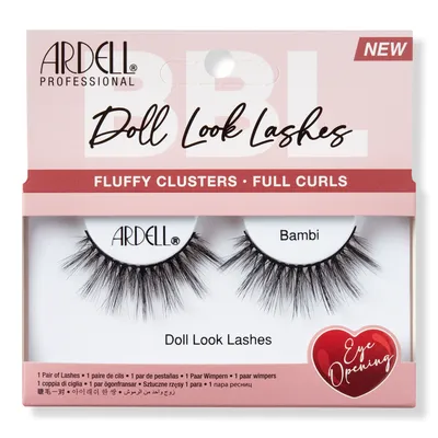 Ardell BBL Doll Lashes Bambi False Lash, Fluffy Clusters and Full Curls