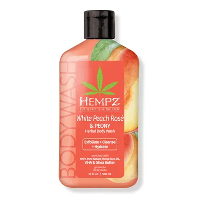 Hempz White Peach Rose & Peony Herbal Body Wash