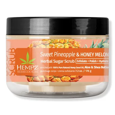Hempz Sweet Pineapple & Honey Melon Herbal Sugar Scrub