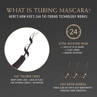 Full Sleeve Long + Defined Tubing Mascara - Ink Black