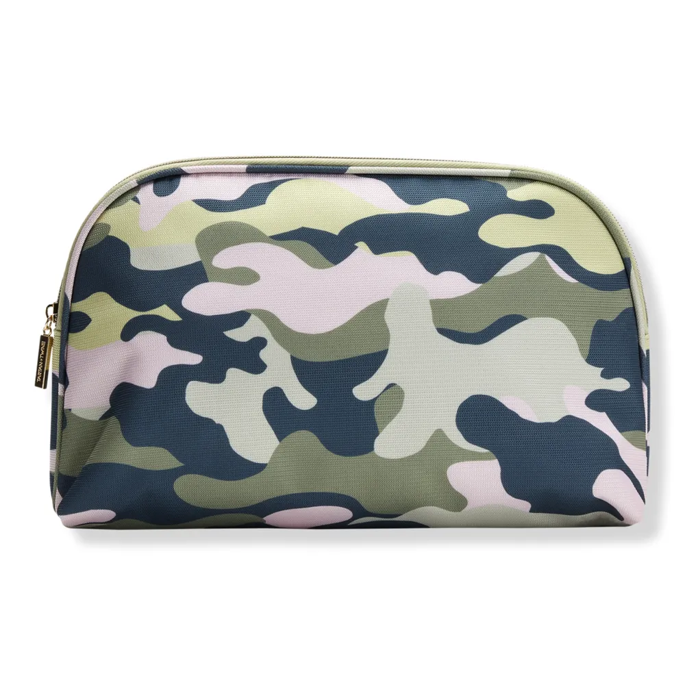 Tartan + Twine Sustainable Clutch In Green Camo