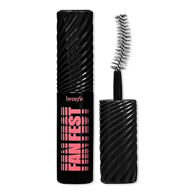 Fan Fest Fanning & Volumizing Mascara Mini - Hyper Black