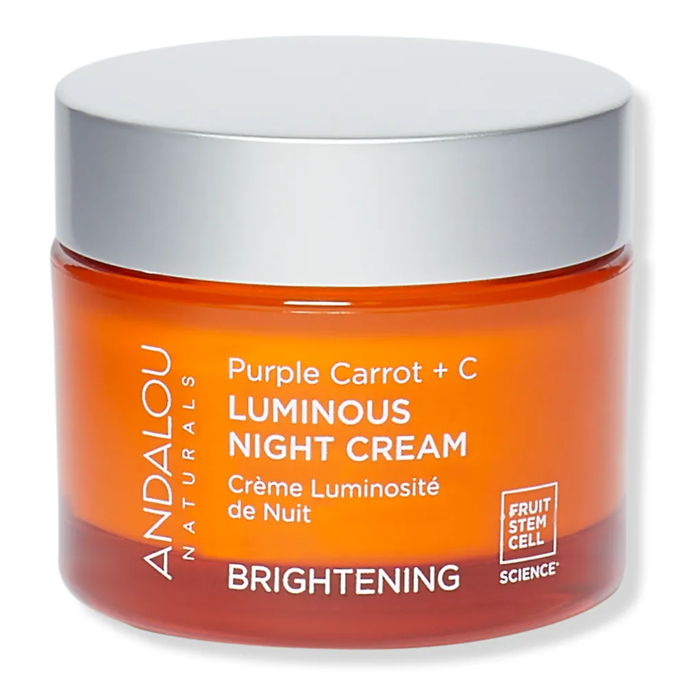 Andalou Naturals Brightening Purple Carrot + C Luminous Night Cream