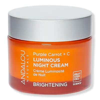 Andalou Naturals Brightening Purple Carrot + C Luminous Night Cream